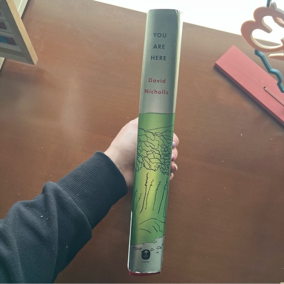 You Are Here By David Nicholls Barnes & Noble Book Club Edition Hardcover Novel - Picture 13 of 16